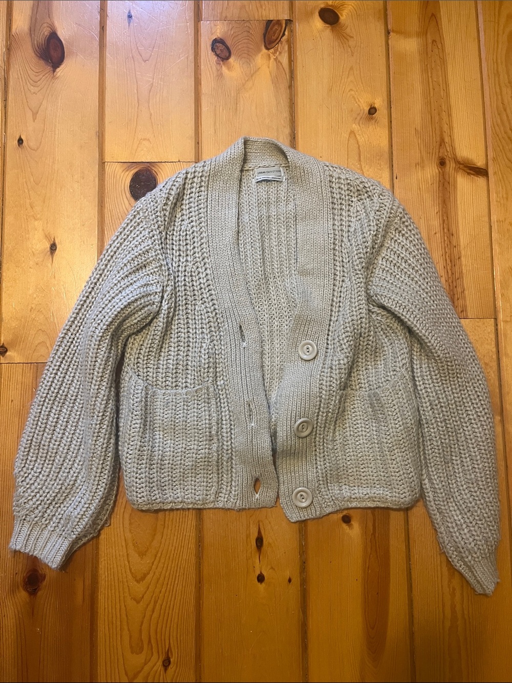 Cozy Chunky Knit Urban Outfitters Cardigan Sweater